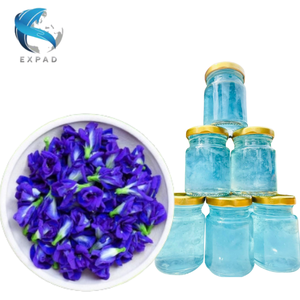 Thé biologique sain aux fleurs de pois papillon bleues, 30 poudres mélangées séchées, thé de spécialité en sachets pour tasses et bouteilles, conditionnement en vrac - Product Image 1