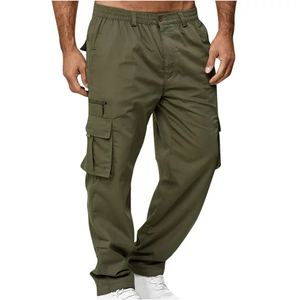 Pantalones de Trabajo de Alta Visibilidad, de Algodón, Tipo Cargo, Unisex, Transpirables, Resistentes al Viento, de Secado Rápido, Térmicos - Product Image 2
