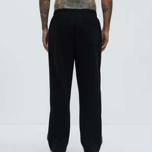 Chándal de hombre con pedrería, moderno 2026, de invierno, clásico, de color liso, con cintura elástica, de algodón suave, con cremallera completa, de alta calidad - Product Image 6