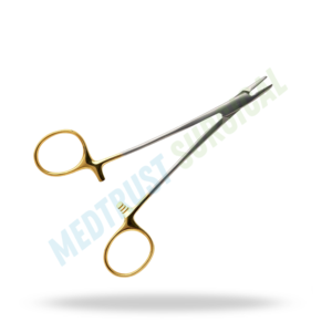 Baumgartner TC Needle Holder 14cm Neuro Spine Surgical Instrument For Suturing - Product Image 3