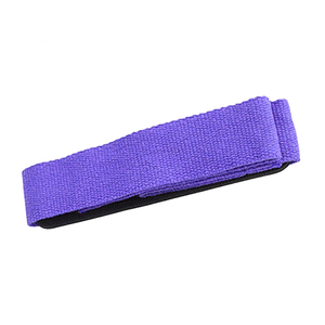 Nouvelles sangles de levage en néoprène violet 2026 avec fermeture Velcro réglables pour l'entraînement de force en salle de sport unisexe - Product Image 4