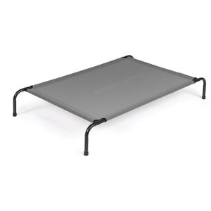 Cuccia per Cani XL in Lino 127x79x20 cm, Rettangolare/Ovale, per Interni, con Imbottitura in Cotone Rimovibile per Inverno e Primavera, Fantasia Tinta Unita - Product Image 5