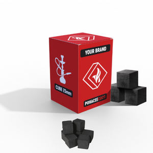 Carbón Vegetal Negro 100% Natural de Cáscara de Coco para Shisha/Hookah, OEM, Marca Privada, Calidad Premium, Duración de 2-4 Horas - Product Image 1