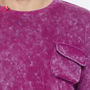 Survêtements délavés à l'acide de qualité supérieure pour hommes, style vintage, ensembles de survêtements hip-hop élégants, ensembles imprimés personnalisés pour l'hiver - Product Image 6