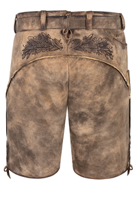 Shorts en Lederhosen bavarois pour hommes, brodés, pantalons traditionnels Trachten, vêtements décontractés pour l'Oktoberfest - Product Image 2