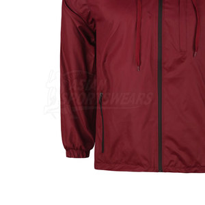Lightweight Printed Casual Sportswear Windbreaker Set Two-Piece Jacket & <b>Trousers</b> with Solid Pattern for Men's Active Wear - Product Image 6