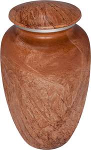 Urne funéraire artisanale en bois avec finition grain de marbre, durable, pour cendres d'animaux de compagnie - Product Image 2