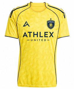 เสื้อฟุตบอลแบบกำหนดเอง ระบายอากาศได้ดี แห้งเร็ว โพลีเอสเตอร์ 100% 340 กรัม เสื้อกีฬา สำหรับทีมฟุตบอล ฝึกซ้อม ประสิทธิภาพสูง ใช้ได้ทั้งชายและหญิง - Product Image 1