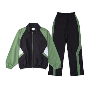 Customized 100% Nylon Men’s Windbreaker Tracksuit with Pocket Zipper Details - Product Image 3