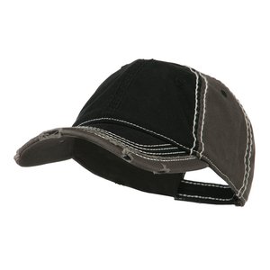 Summer Distressed <b>Cap</b> Washed Cotton <b>Vintage</b> Hat Breathable Unisex Baseball <b>Cap</b> Everyday Distressed Dad Hat Washed Cotton <b>Cap</b> - Product Image 1