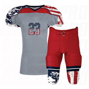 Uniforme de Fútbol Americano Personalizable, Estilo Único para Equipos, Mangas Cortas, Transpirable, Tallas Grandes, Uniformes de Fútbol Americano - Product Image 4