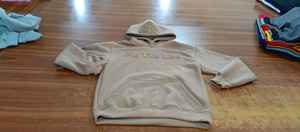 Sweat-shirt à capuche unisexe de haute qualité 100% coton, personnalisé avec impression 3D en relief et sérigraphie, essentiel pour l'hiver, pour hommes - Product Image 5