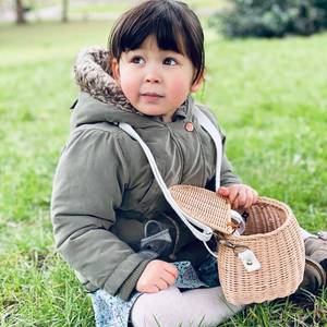 Best Selling Lunch <b>Bags</b> for <b>School</b> Kids Rattan Handmade Storage Shoulder Children <b>Toddler</b> Handbags - Product Image 2