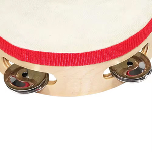 Tambourin en bois de qualité supérieure, fabriqué sur mesure, lumineux, pour professionnels et débutants. - Product Image 5