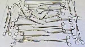 Juego de Pinzas Hemostáticas Quirúrgicas Premium de Acero Inoxidable de Grado Médico, Pinzas Curvas para Arterias para Operaciones Clínicas - Product Image 2