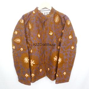 Veste Cotrise Traditionnelle Ethnique en Coton Non Tissé Brodé, Respirante, Écologique, Séchage Rapide, Qualité Supérieure, Vente en Gros, Été Automne - Product Image 1