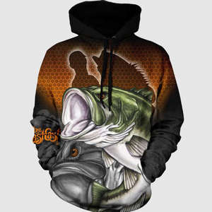 Sweat-shirts de pêche décontractés à séchage rapide en polyester fabriqués au Pakistan - Product Image 3