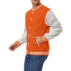 Chaqueta Letterman de Estilo Urbano para Hombre, Diseño Moderno, Tela Cómoda, Perfecta para Atuendos Casuales, Moda Urbana y Uso Diario - Product Image 2