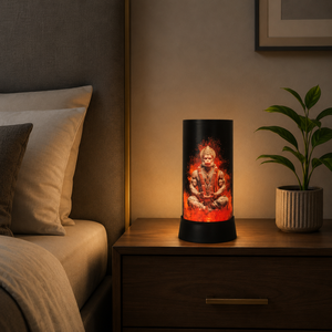 Hanuman LED Table <b>Lamp</b> <b>3D</b> <b>Illusion</b> Night Light Hindu Religious Decorative Desk Lighting Spiritual Diwali Temple Gift Home Decor - Product Image 2