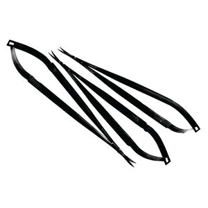 Tijeras Quirúrgicas de Precisión Kamiyama Micro Rectas con Recubrimiento Negro para Neurocirugía a Precio de Mayoreo con Certificación ISO/CE - Product Image 2