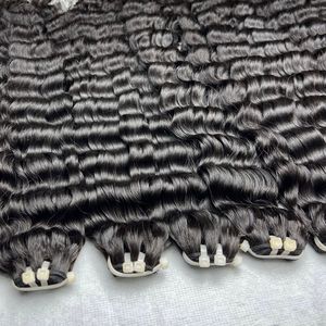 Trame de cheveux vietnamienne à ondulations profondes non chimiques sans enchevêtrement 8-40 pouces extensions de cheveux de couleur naturelle vierge donneur unique - Product Image 3