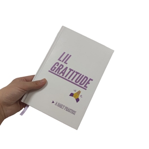 Cheapest Custom Grateful Positive Mental Wellbeing Mindset Daily Planner Gratitude Journal With <b>Ribbon</b> - Product Image 2