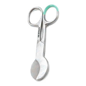 Manual de obstetricia ginecológica cordón umbilical tijeras puntas redondeadas instrumento quirúrgico de acero inoxidable - Product Image 1