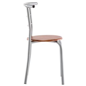 Set da Pranzo con Tavolo e Due Sedie in PVC Effetto Legno Marrone, Codice 35204938 - Product Image 2