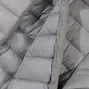 Haut chaud imperméable, coupe-vent et isolant, en tissu tissé doux, à col montant, pour automne-hiver, pliable, pour le quotidien, décontracté et polyvalent, coupe classique - Product Image 4