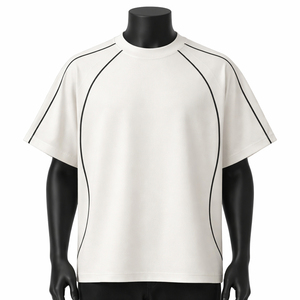Camiseta Deportiva Transpirable de Manga Corta con Cuello Mandarín para Hombre, para Adultos, para Entrenamiento Atlético - Product Image 2