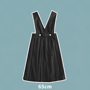 Uniformes Escolares Estilo Preppy para Niñas, Falda con Tirantes de Poliéster, Falda Plisada - Product Image 6