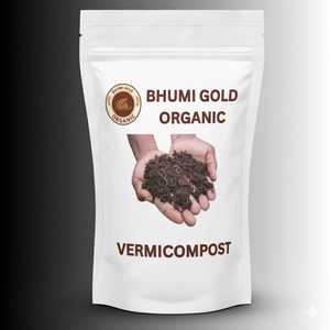 Bhumi Gold - Polvo de Vermicompost de Estiércol de Vaca Orgánico, 100% Puro, Fertilizante de Liberación Rápida, Almacenamiento en Seco, Uttar Pradesh, 24 Meses - Product Image 2