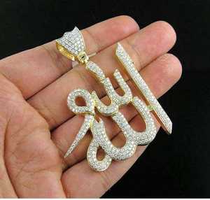 Joyería Hip Hop para Hombre, Colgante Personalizado con Letras, Plata de Ley 925, Diamante Moissanita VVS, Número, Nombre, Inicial, Logotipo - Product Image 1