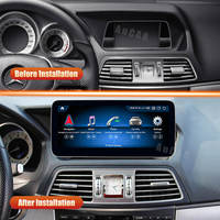 AuCar 10.25/12.3'' Android 13 Pemutar DVD Multimedia Mobil GPS Navigasi untuk Mercedes-Benz E-Class Coupet W207 C207 A207 Radio Mobil