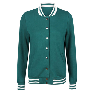 Chaqueta de Invierno Tejida con Logotipo Personalizado, Chaquetas Varsity Extra Grandes con Manga Larga para Mujer, Precio al por Mayor, Más Vendidas - Product Image 1