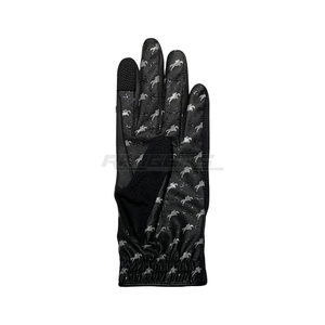 Custom Equestrian <b>Gloves</b> Silicone Print Full Finger Touchscreen Horse Riding <b>Gloves</b> Unisex Summer Sports - Product Image 2
