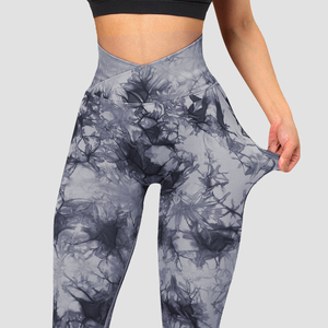 Wholesale Lulu Women's Casual Breathable 25-Inch High Waist Yoga <b>Butt</b> <b>Lifting</b> Knitted Sports Running <b>Leggings</b> - Product Image 6