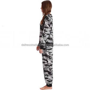 Ensemble de survêtement d'hiver en molleton imprimé pour femmes décontracté de qualité supérieure Design uni Haute qualité Écologique Respirant Séchage rapide - Product Image 3