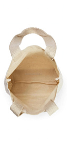 Sac fourre-tout en toile personnalisé à petit prix avec logo, sac de shopping, petite capacité, taille personnalisable, sac de voyage réutilisable - Product Image 4