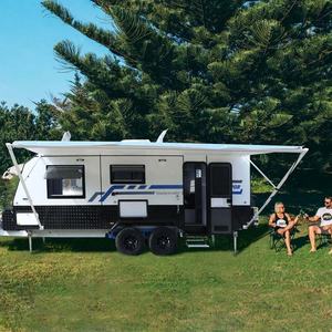 Fournisseur en gros à prix compétitif : Caravane mini-camping-car de luxe très demandée pour 4 personnes, maison mobile moderne tout-terrain pour les voyages en famille - Product Image 1