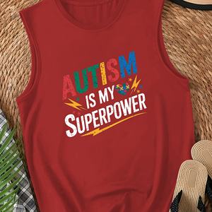 El autismo es mi superpoder Chaleco casual para mujer - Product Image 3