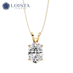 Precio de Fábrica al por Mayor, Lujosos Colgantes de Diamantes de Laboratorio con Corte de Pera, Joyería de 14K y 18K, Collar con Colgante de Pera para Boda, Regalo para Mujer - Product Image 3