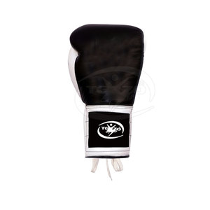 Gants de boxe en cuir de haute qualité pour adultes avec sangle de poignet réglable antidérapante, personnalisables pour hommes - Product Image 4