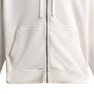 Custom Men's Lightweight Full <b>Zip</b> <b>Hooded</b> Sweatshirt Cotton Blend Fleece Custom Logo OEM ODM Wholesale Apparel Manufacturer - Product Image 6
