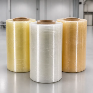 Ruban d'emballage BOPP grand rouleau, rouleau jumbo transparent adhésif 1280mm 4000m, à base d'acrylique aqueux, pour machine de découpe - Product Image 2
