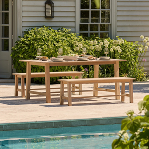 Silla de Jardín Bravontique Royal Teak, Muebles de Exterior de Madera Maciza Elegantes, Colección de Muebles de Diseño Clásico Premium - Product Image 4
