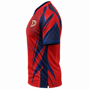 Camiseta de Juego Sublimada de Poliéster, Uniforme de Equipo Competitivo, Transpirable, para Torneos de Esports, Personalizable para Hombre - Product Image 1