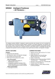 เครื่องควบคุมตำแหน่งแบบอิเล็กโทรนิค-นิวเมติก Schneider SRD991 ความแม่นยำ 0.5% FS วัสดุ SS304 มาตรฐาน IP66 รับประกัน 1 ปี แรงดันขาออก 4-20mA - Product Image 3