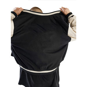 Chaqueta Varsity de Lona a la Moda, Unisex, Reversible, Impermeable, Transpirable, con Capucha, Cálida para Invierno, Cómoda, Elegante, Precio Económico - Product Image 5