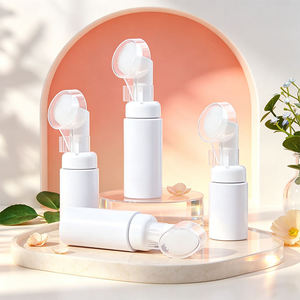 Bouteille moussante en PET de 40 ml, 50 ml, 60 ml, 80 ml, 100 ml avec brosse nettoyante pour le visage - Distributeur à pompe pour nettoyant facial - Product Image 6